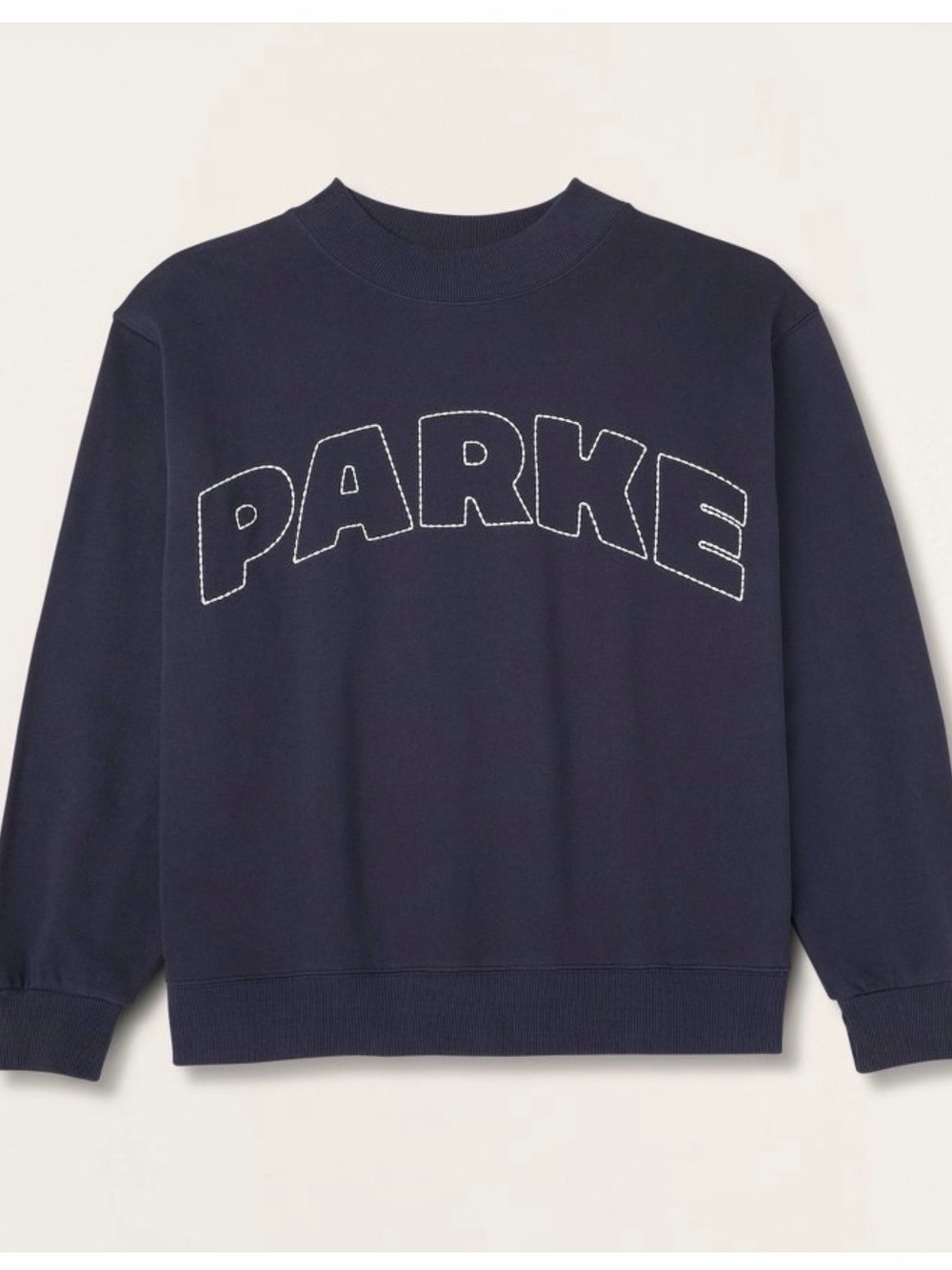 Target x Parke Navy Sweatshirt - XXS/XS - Picture 3 of 5